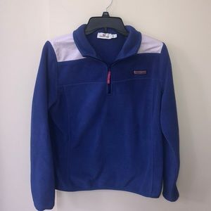 Vineyard vines fleece pull over